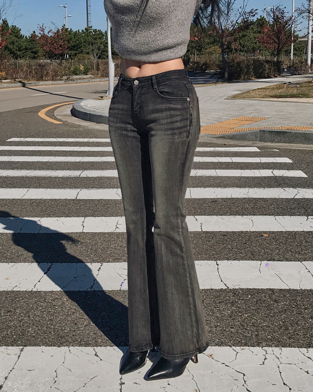 코트 모델 착용 이미지-S1L165