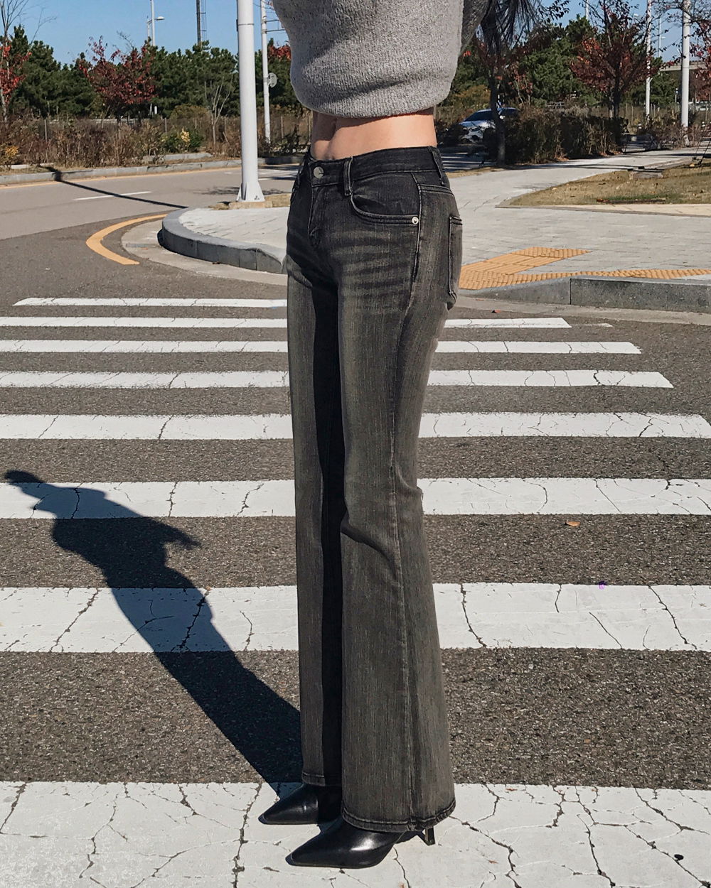 코트 모델 착용 이미지-S1L164