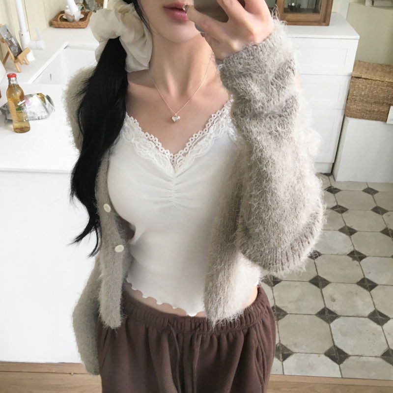 민소매 모델 착용 이미지-S1L31