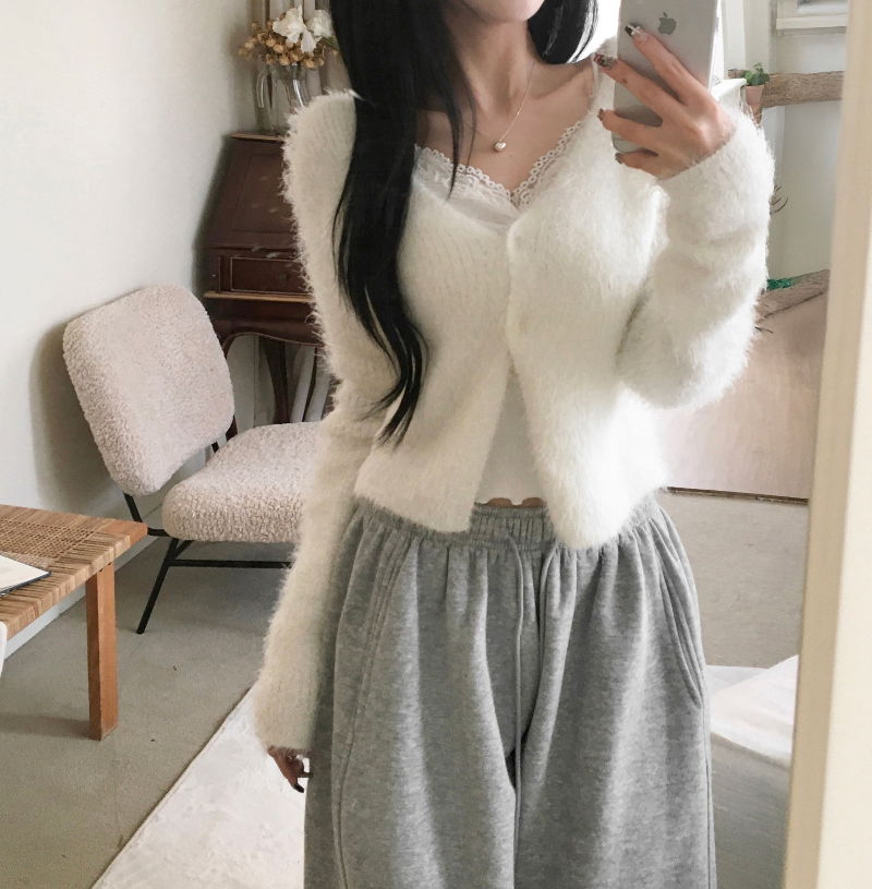 민소매 모델 착용 이미지-S1L18