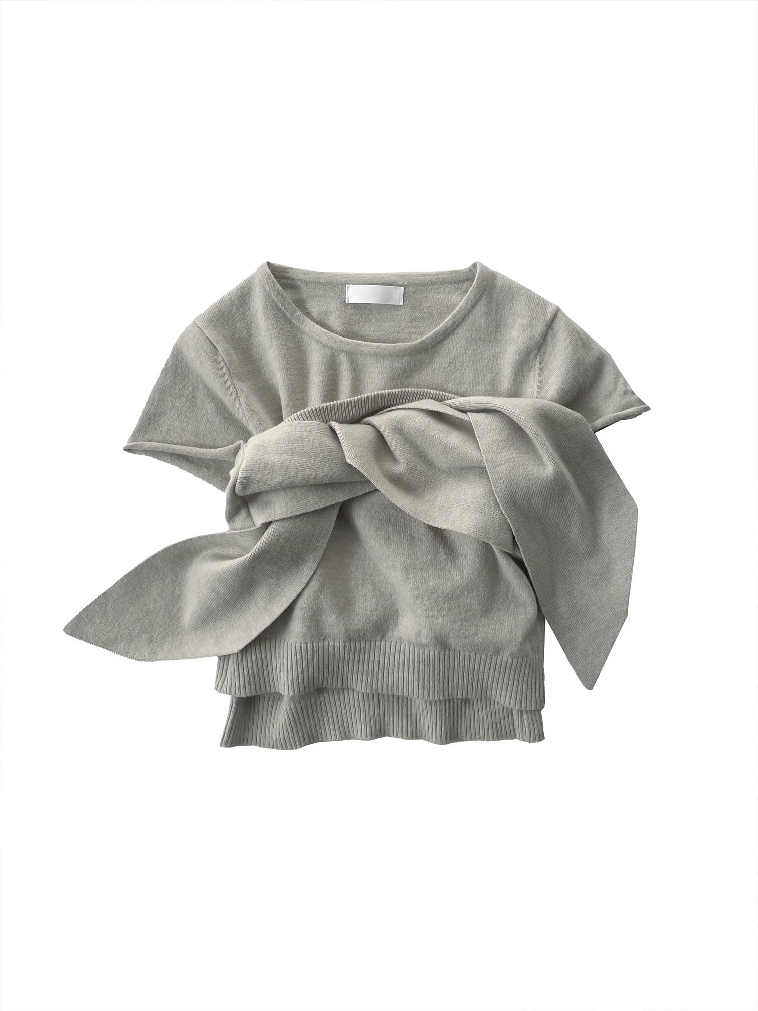 Tie Ribbon Combination Knitwear