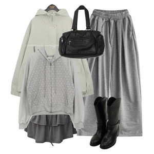 팬츠,집업&점퍼,미니원피스 코디