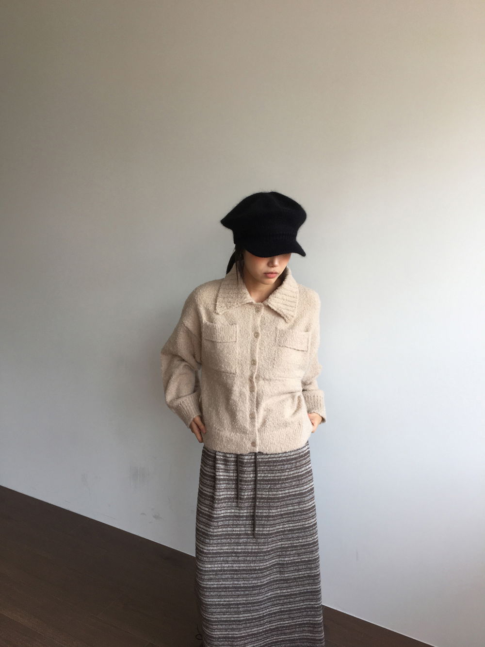 모자 모델 착용 이미지-S2L39