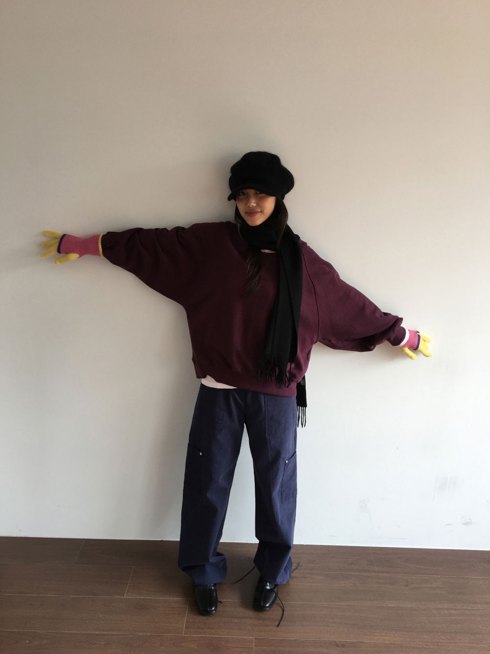 모자 모델 착용 이미지-S2L122