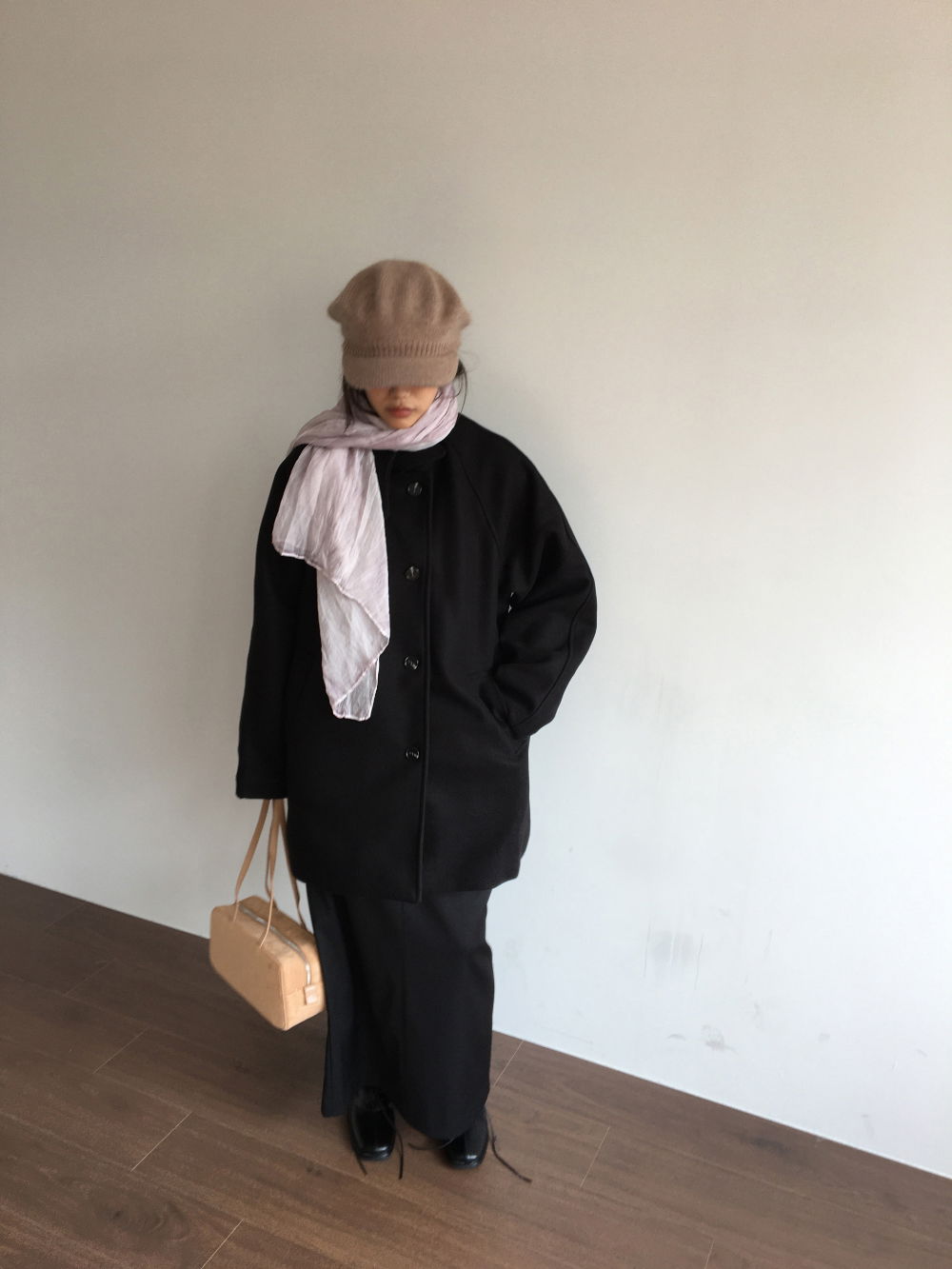 모자 모델 착용 이미지-S2L54