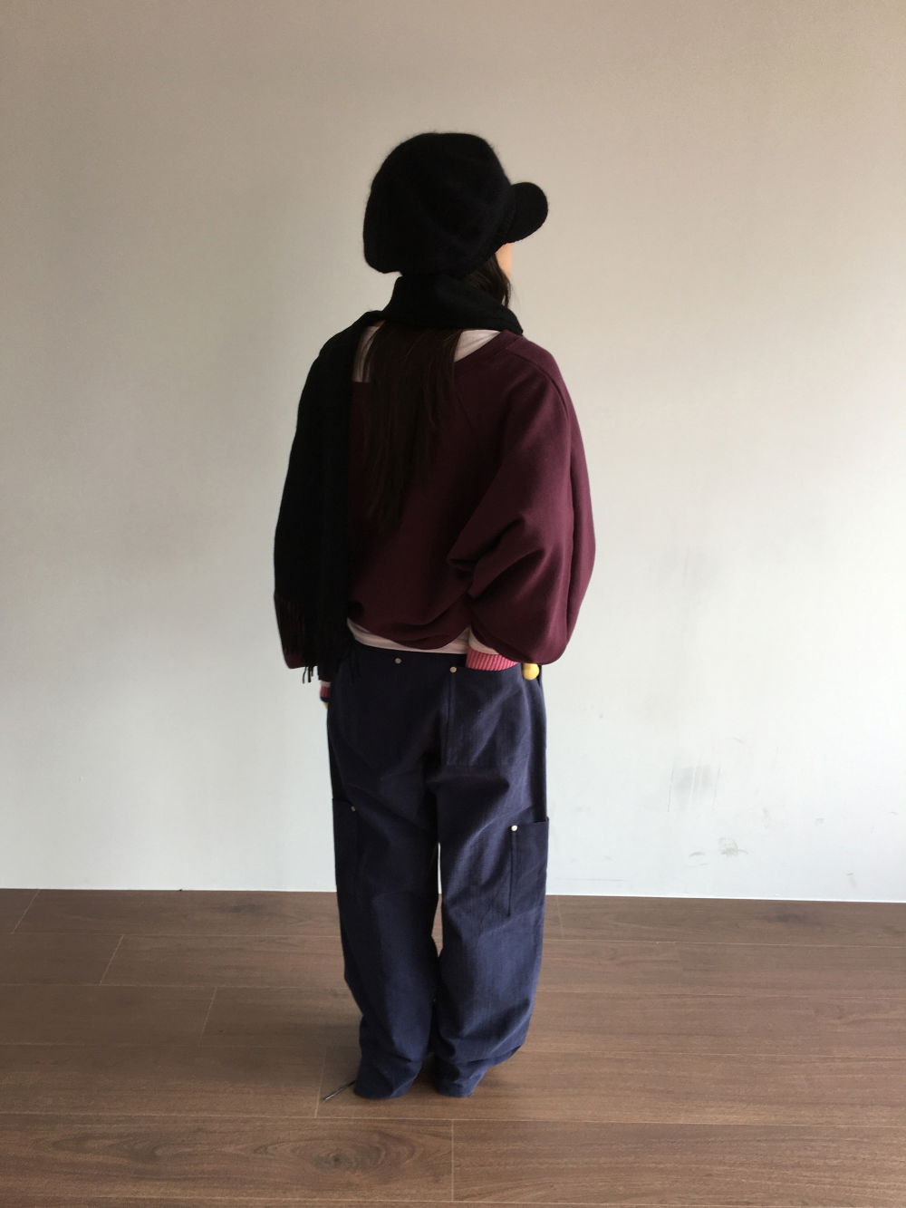 모자 모델 착용 이미지-S2L130