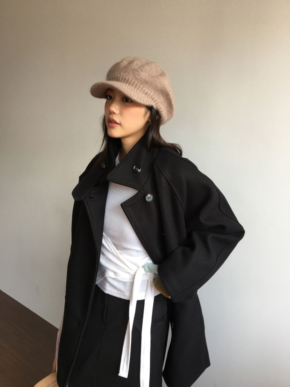 모자 모델 착용 이미지-S2L100