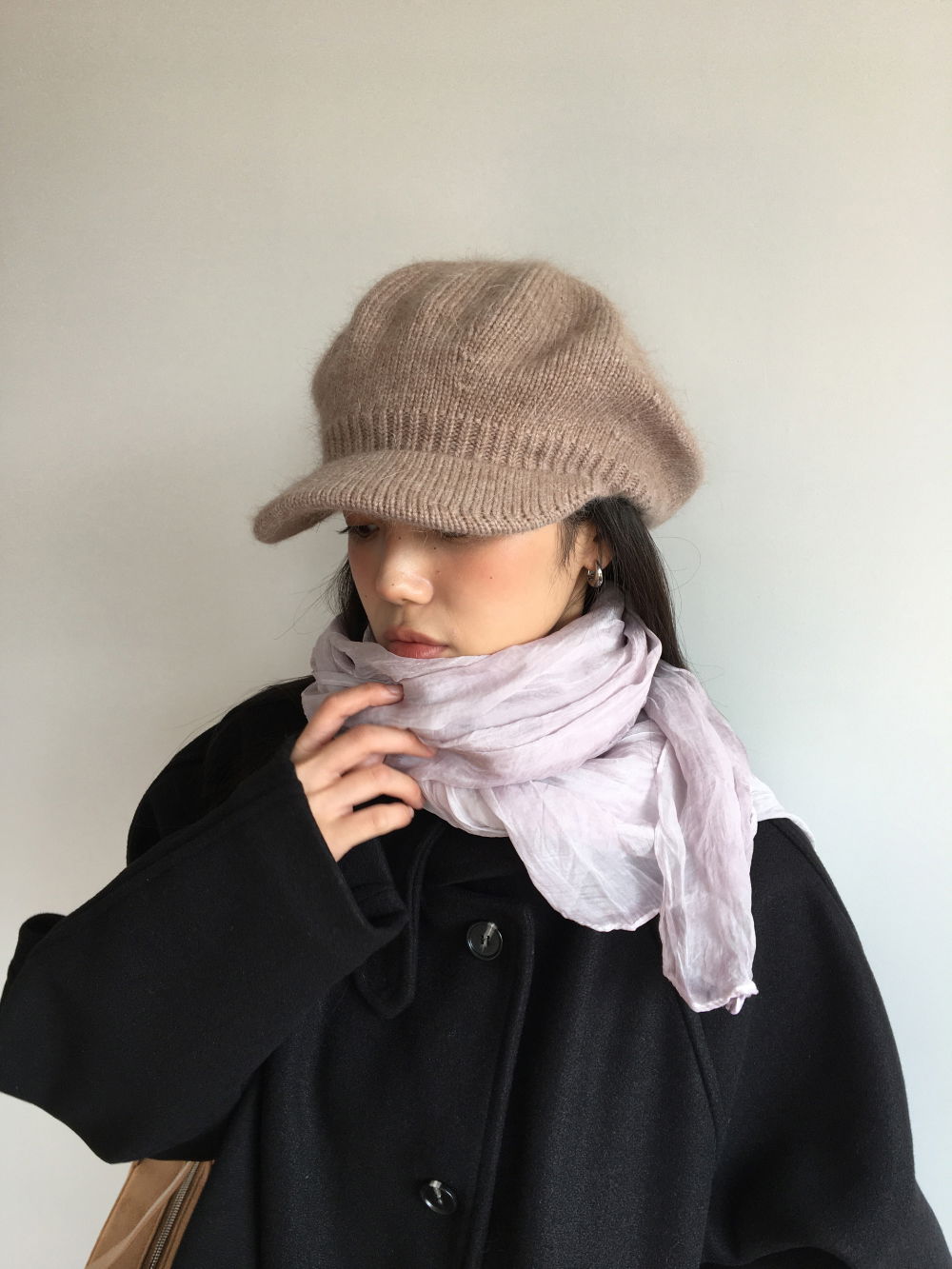 모자 모델 착용 이미지-S2L87