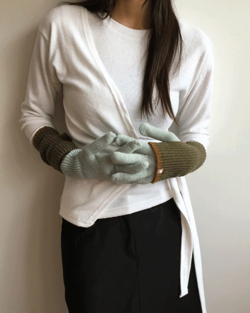 Tweety Finger Gloves *Mint, Brown, Black, Red Available for Same-Day Shipping 配飾