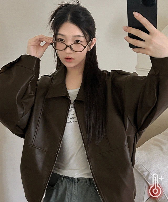 Winthrop Rider Leather Jacket Jacket (No fleece lining) (Delayed delivery) 夹克