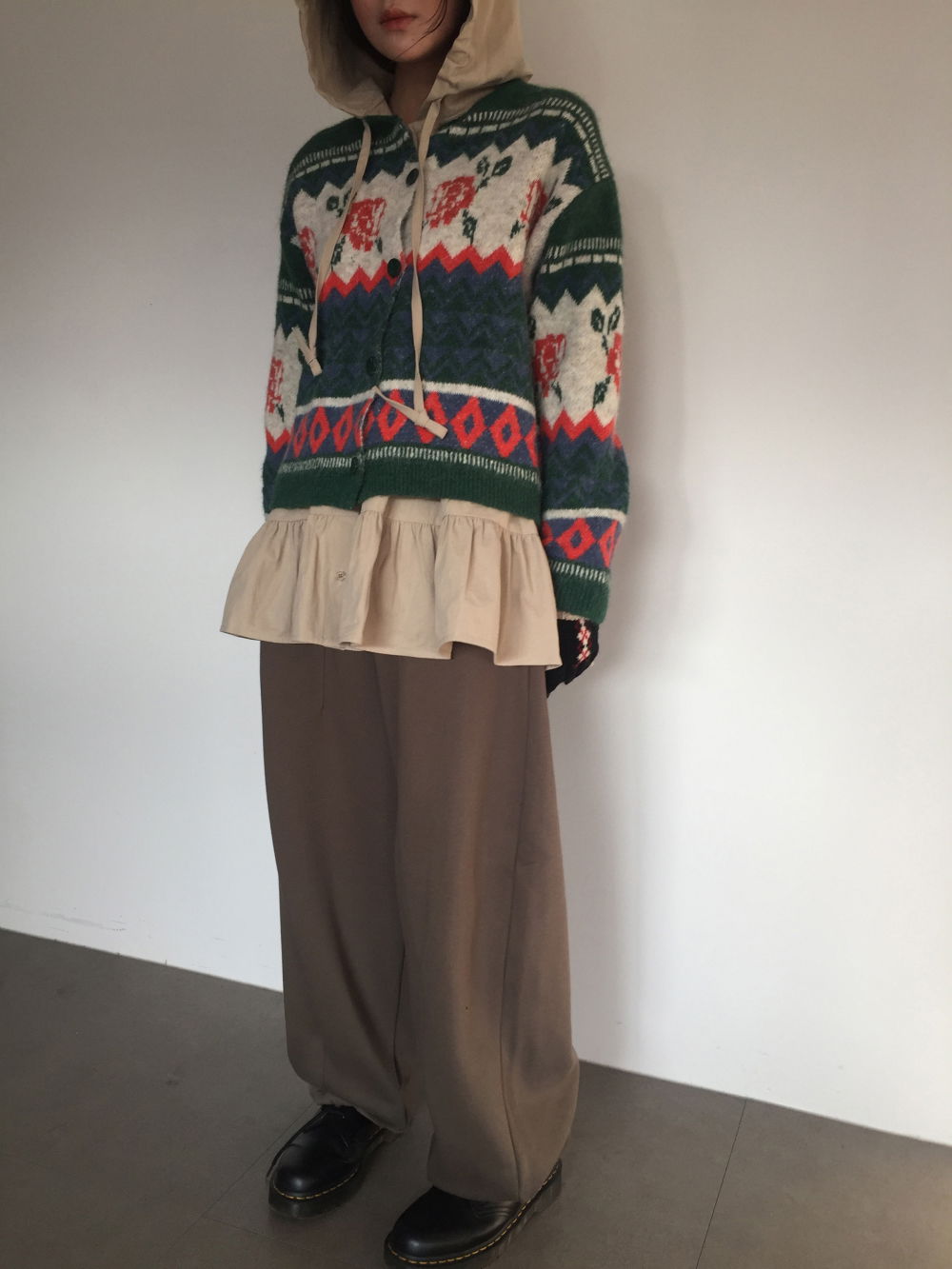 드레스 모델 착용 이미지-S1L50