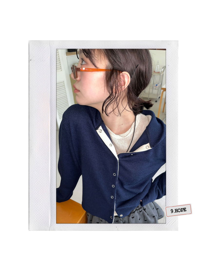 긴팔 티셔츠 모델 착용 이미지-S1L57