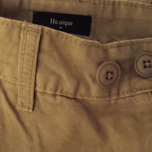 Kyle Pigment Two-Button Parachute Cargo Wide Pants - 3 Colors