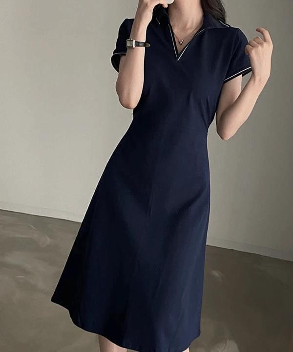 及膝洋裝
