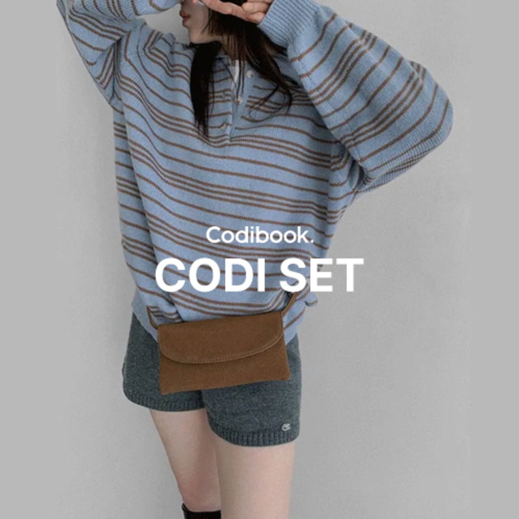 Codi Set #020 | Blue Stripe Look 套装