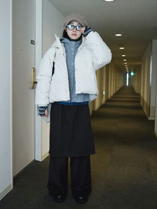 ミツコピンドットダウンジャケット