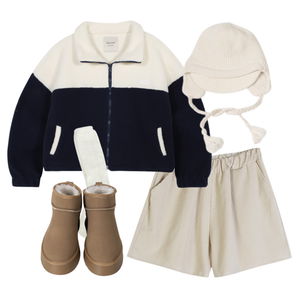 반바지,집업&점퍼,모자 코디