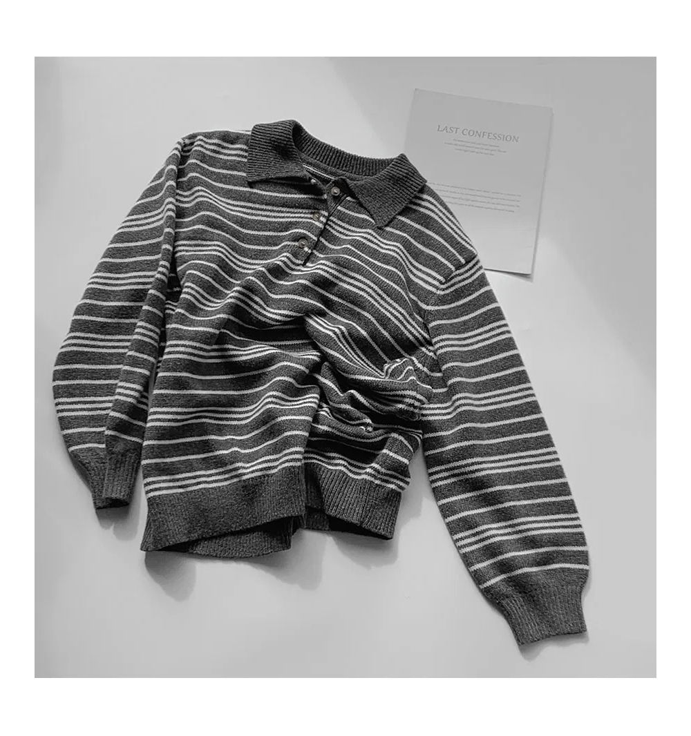 長袖Tシャツ グレー 商品カラー画像-S1L132