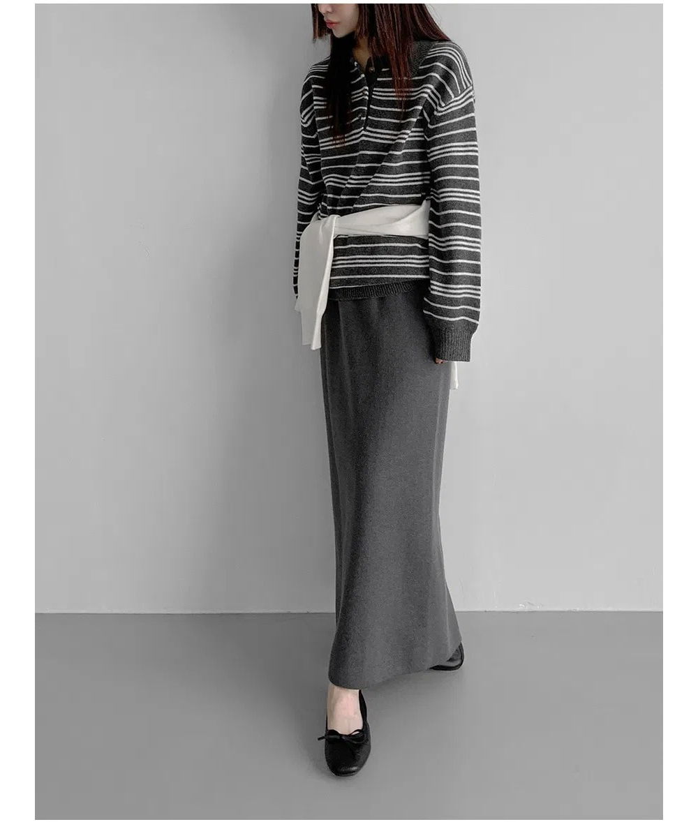 長袖Tシャツ モデル画像-S1L99