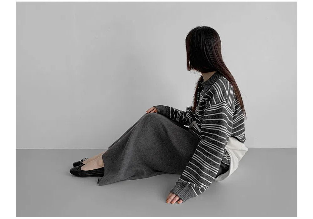 長袖Tシャツ モデル画像-S1L96