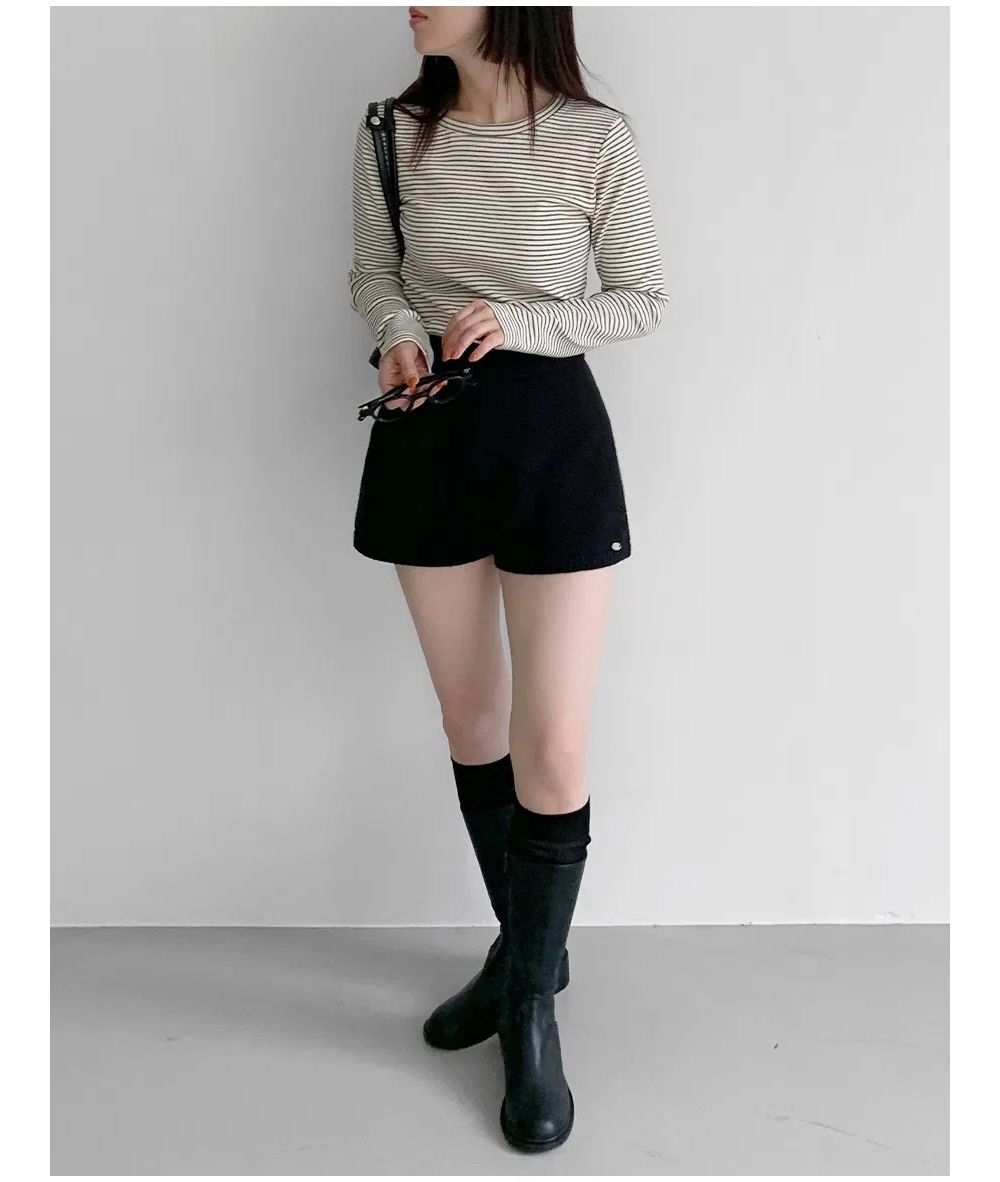 長袖Tシャツ モデル画像-S1L34