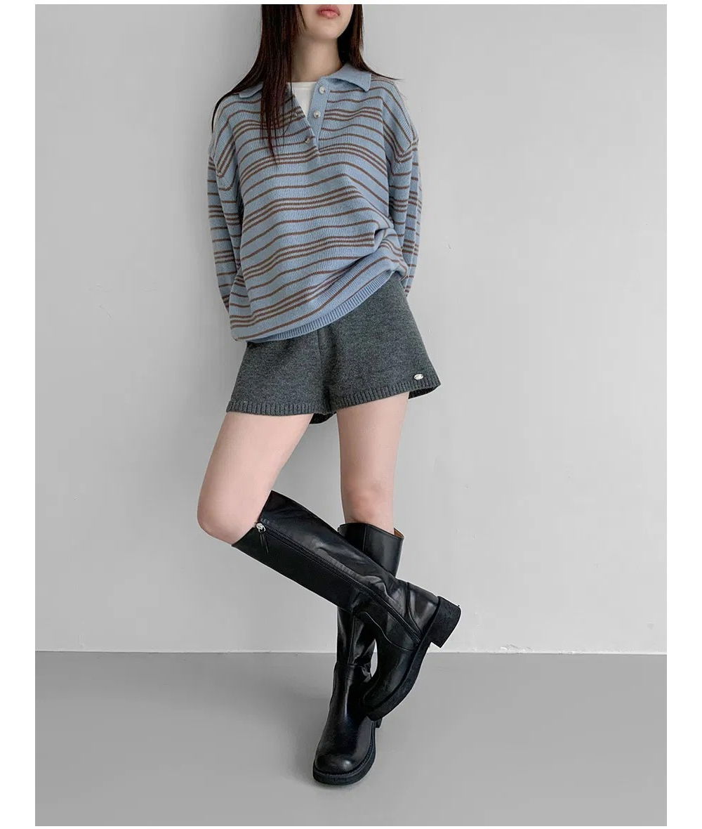 长袖三通 模特形象-S1L55