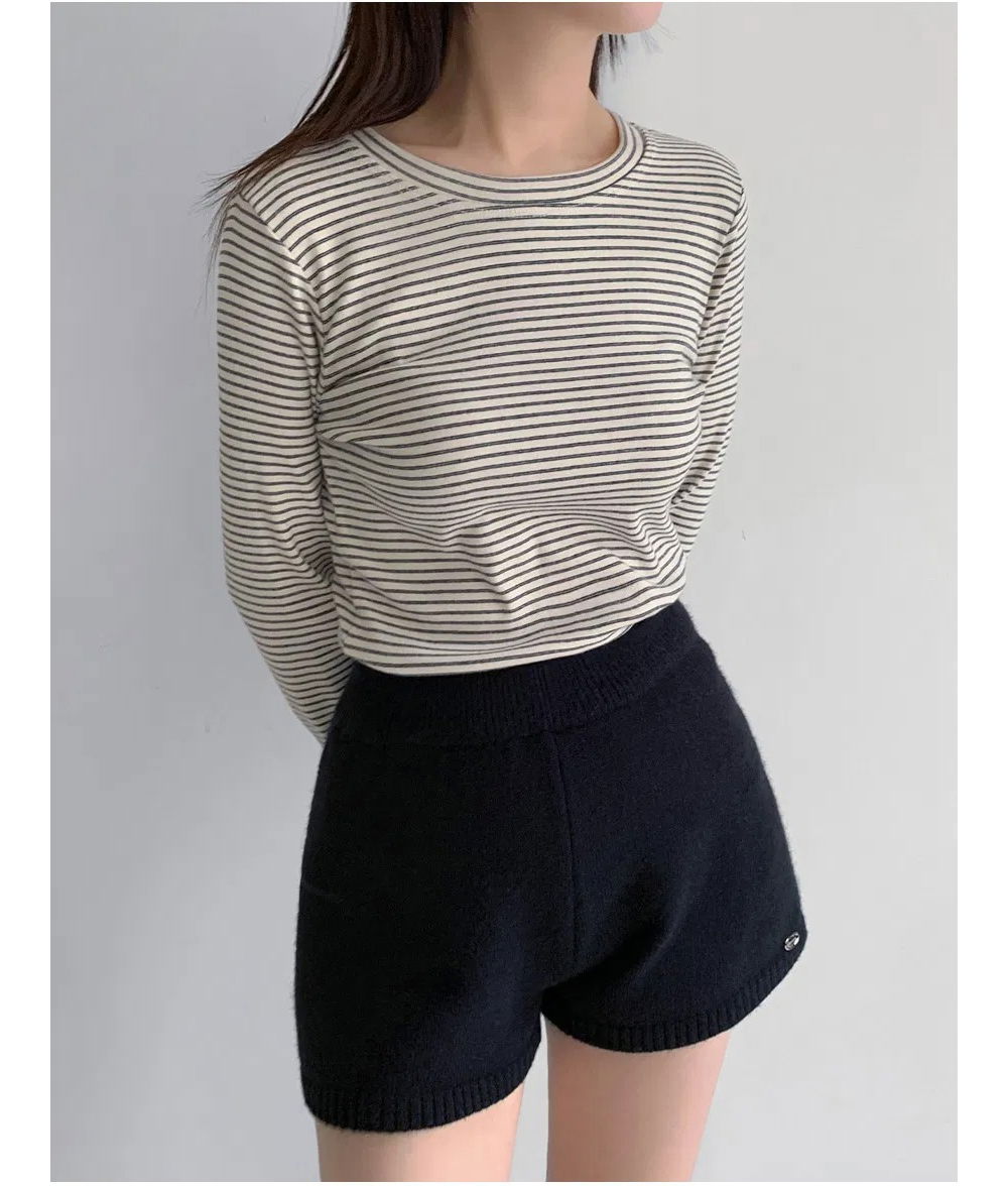 长袖三通 模特形象-S1L30