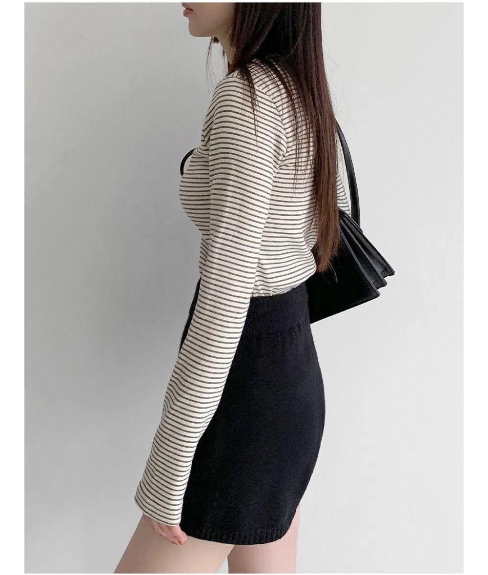 长袖三通 模特形象-S1L26