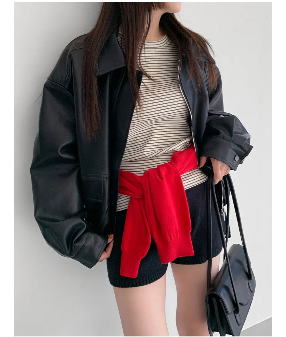 长袖三通 模特形象-S1L22