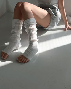 토오픈 니트 워머 니삭스 (겨울 골지 양말)