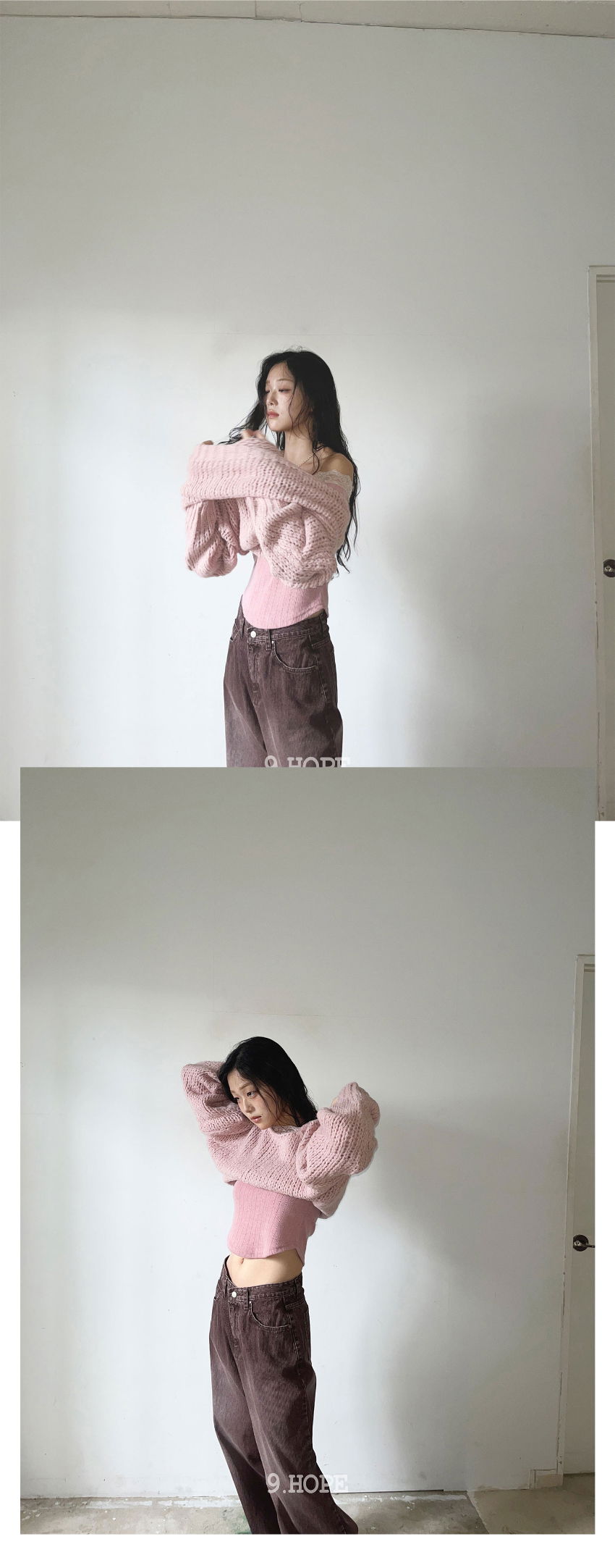 바지 모델 착용 이미지-S1L14