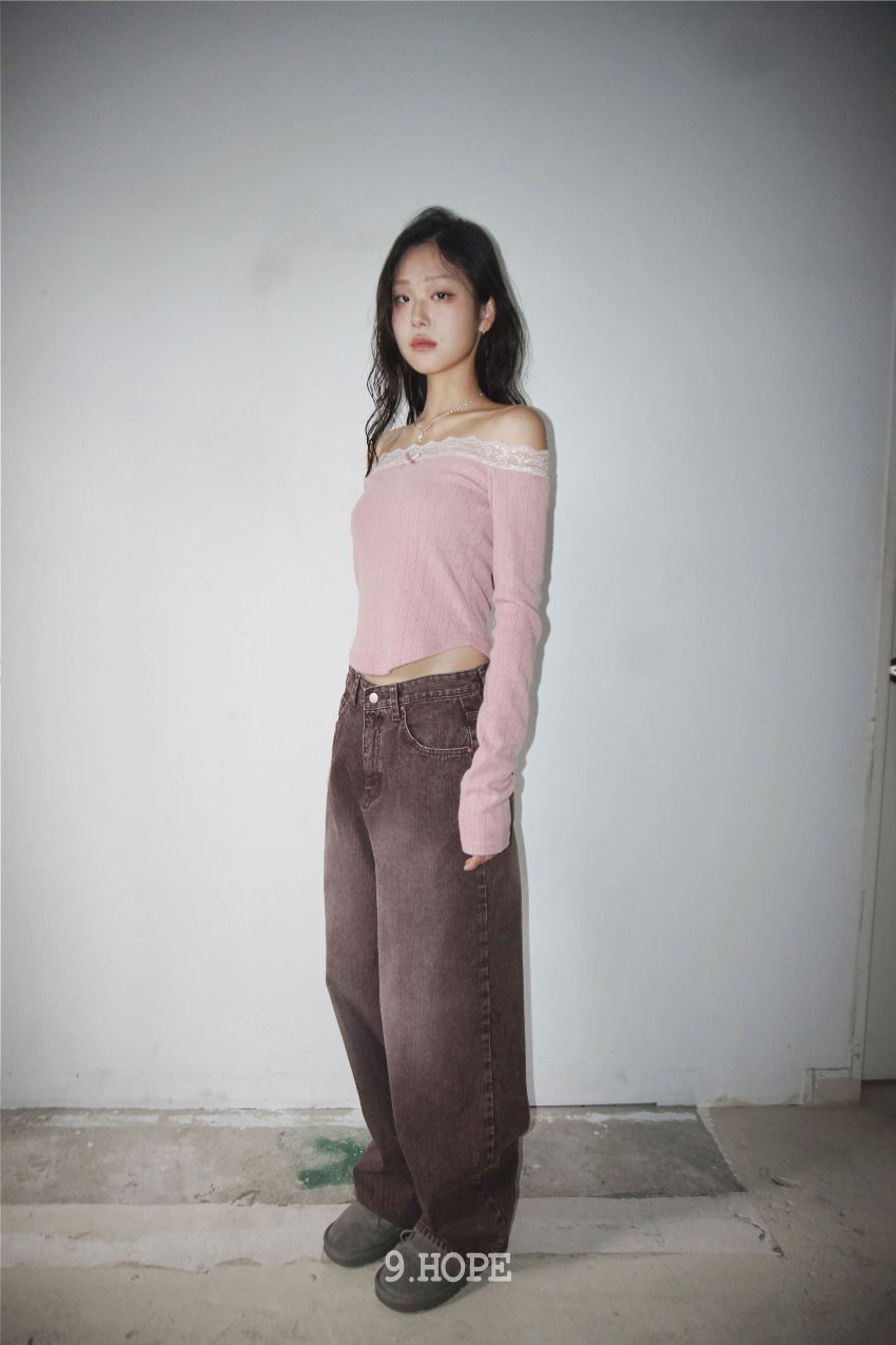 바지 모델 착용 이미지-S1L21