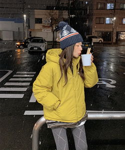 ウーベルオーバーフィットフードパディング