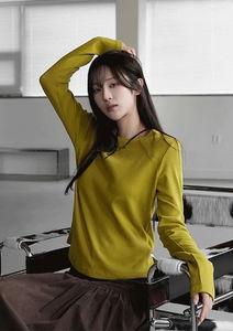 ベンダピーチ裏起毛Tシャツ