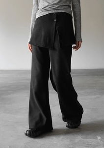 ティカン裏起毛ラップスカート&パンツ