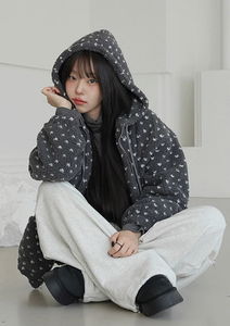 レリドットダンブルフードジャケット