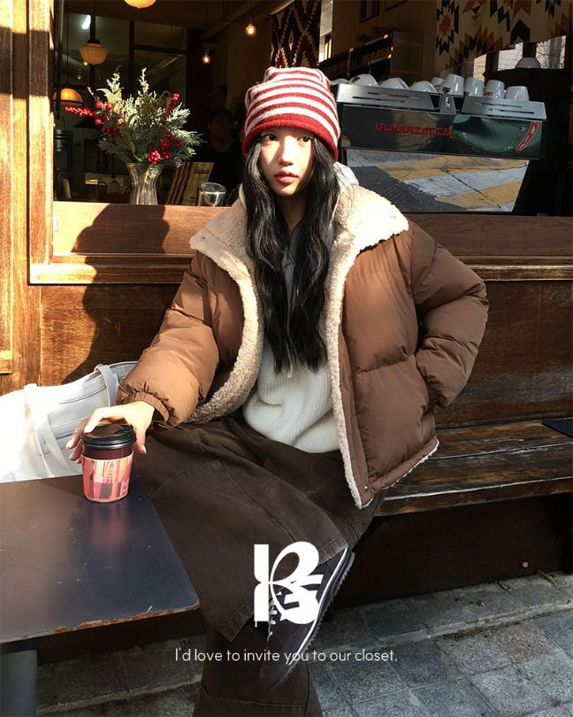 ブラッド もこもこショートダウンジャケット