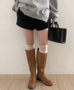 Sioux Velour Ribbed Banding Shorts