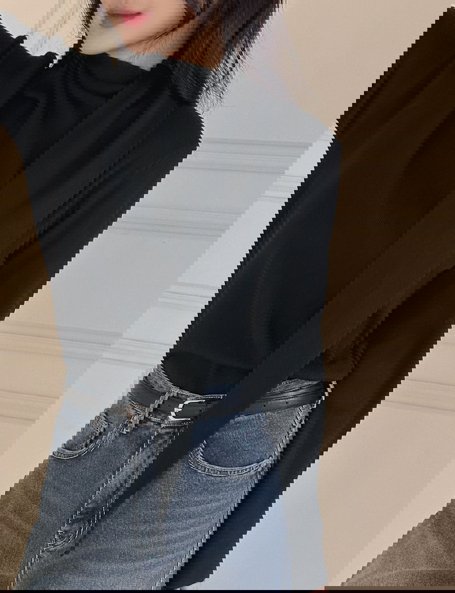 리리앤코 루시렌느 드레이프 머플러 니트