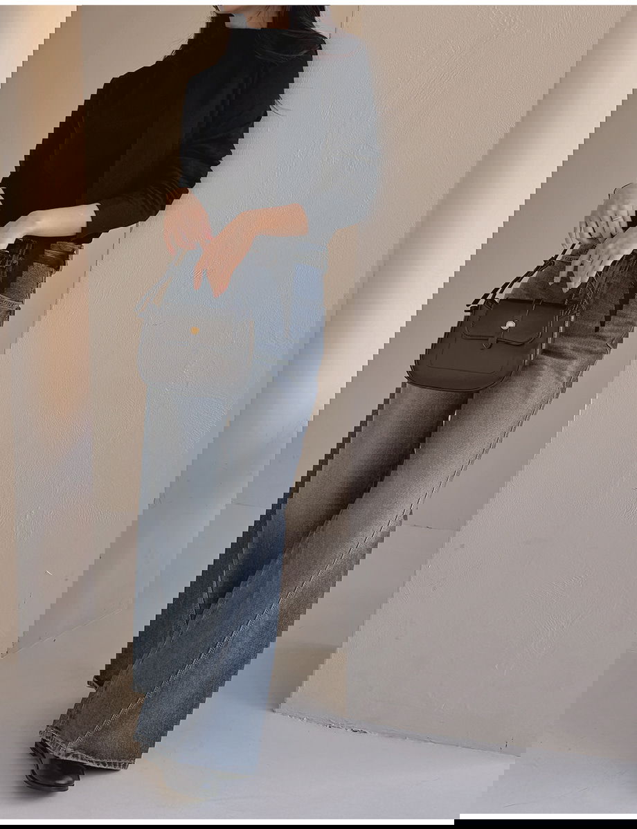 리리앤코 루시렌느 드레이프 머플러 니트