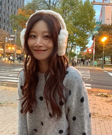 페이디 스웨이드 퍼 귀마개