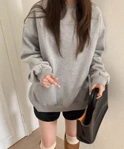 Colmade Woolen Color Sweatshirt