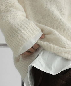 Eurobe Wool Soft Round Neck Knitwear