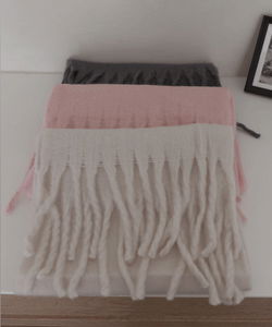 Sommes 基本款蓬鬆粗圍巾