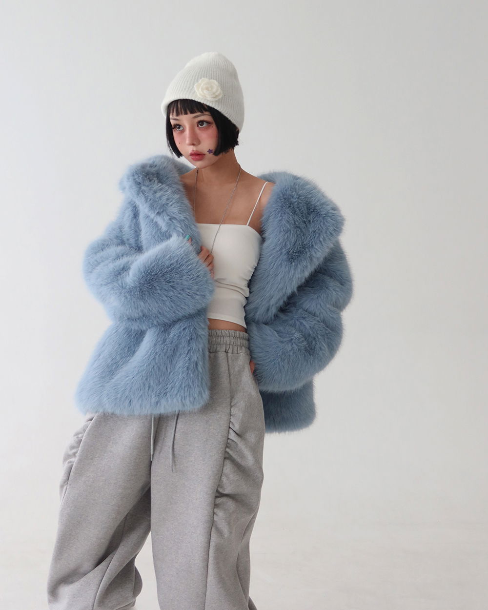 모자 모델 착용 이미지-S1L63