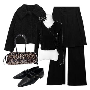 자켓,팬츠,긴팔티 코디