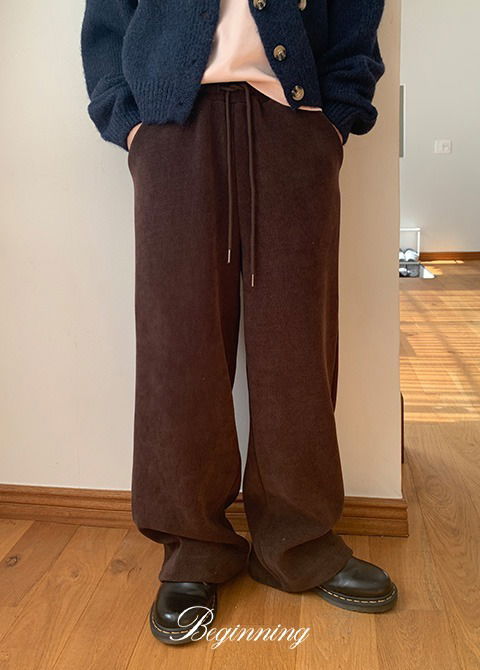 [MADE]코듀로이 이지 밴딩 팬츠