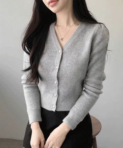 Lyle Pearl Puff Cardigan