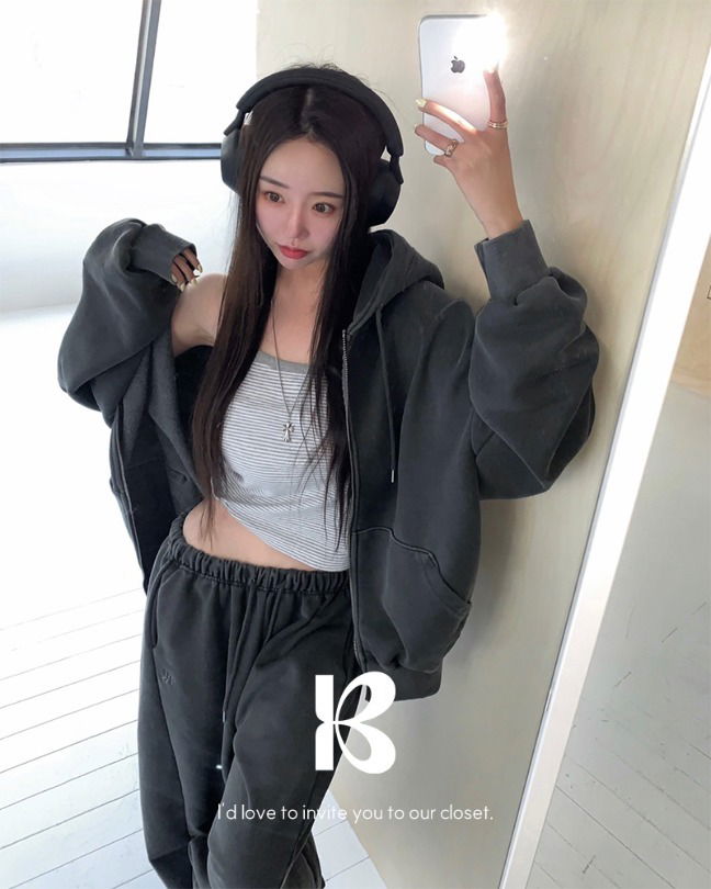 刷色感休閒運動褲