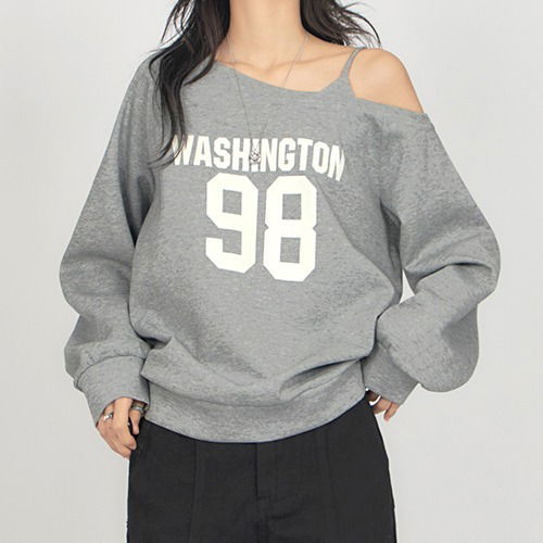 Washington 98 One Shoulder T-shirt TS076